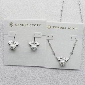 Kendra Scott Mickey Mouse Necklace and Earring Set